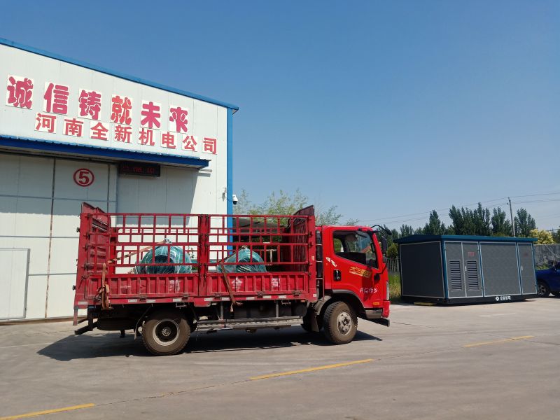 2臺(tái)電機(jī)發(fā)貨山東淄博