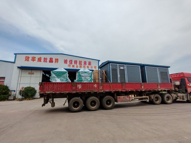 2套1250KVA箱變、630kw-6變頻電機(jī)和800kva變頻柜裝車發(fā)貨汝陽(yáng)鉆井隊(duì)