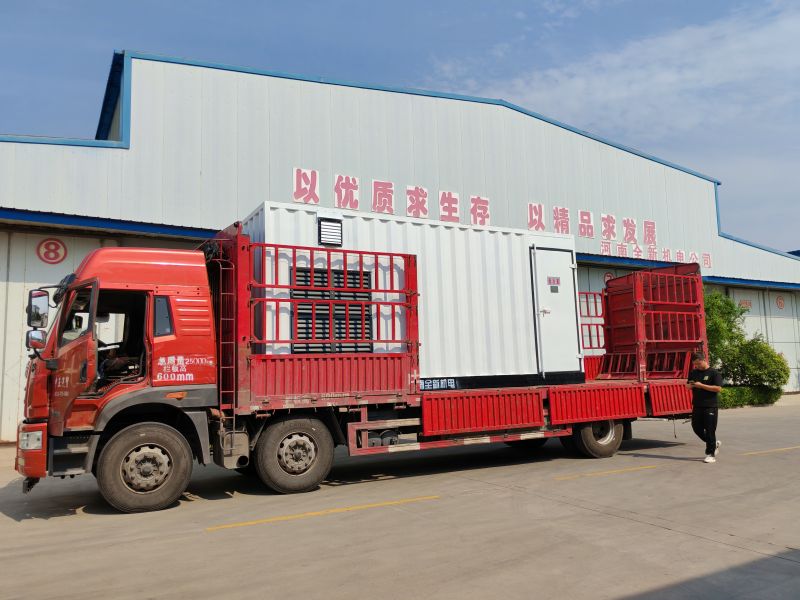 1600kva箱變配630kw正壓防爆電機(jī)發(fā)貨鉆井隊(duì)